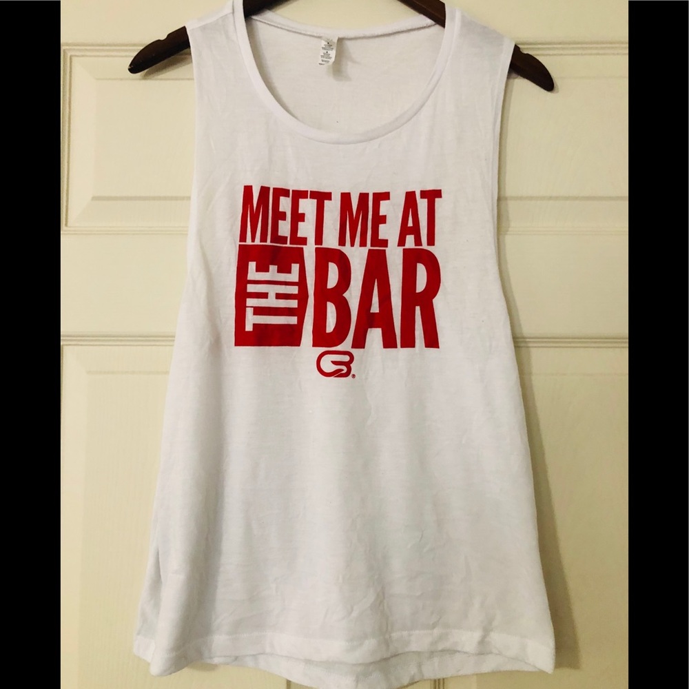 Cyclebar Meet Me at The Bar tank